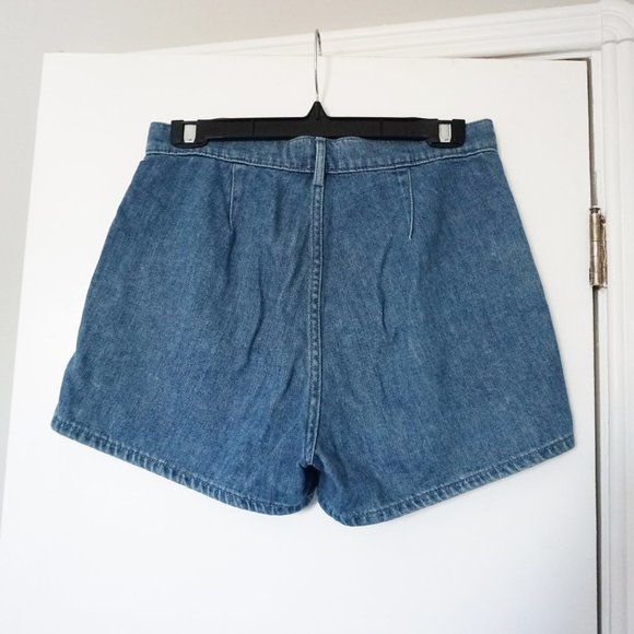 Aritzia, Wilfred Free Jeans, Size 8, Adrift Short, Ocean Blue - Picture 2 of 3